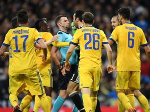 Michael Oliver, Real Madrid vs Juventus 2018